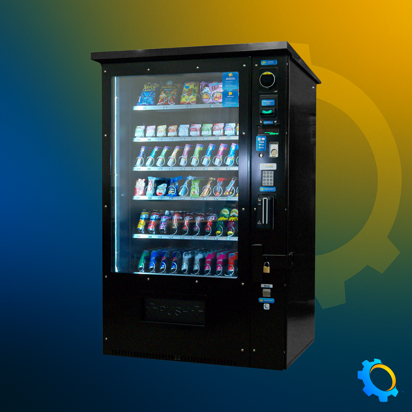 SchoberAutomaten-Edition Sanden Vendo SMX G-Snack 10 Outdoor