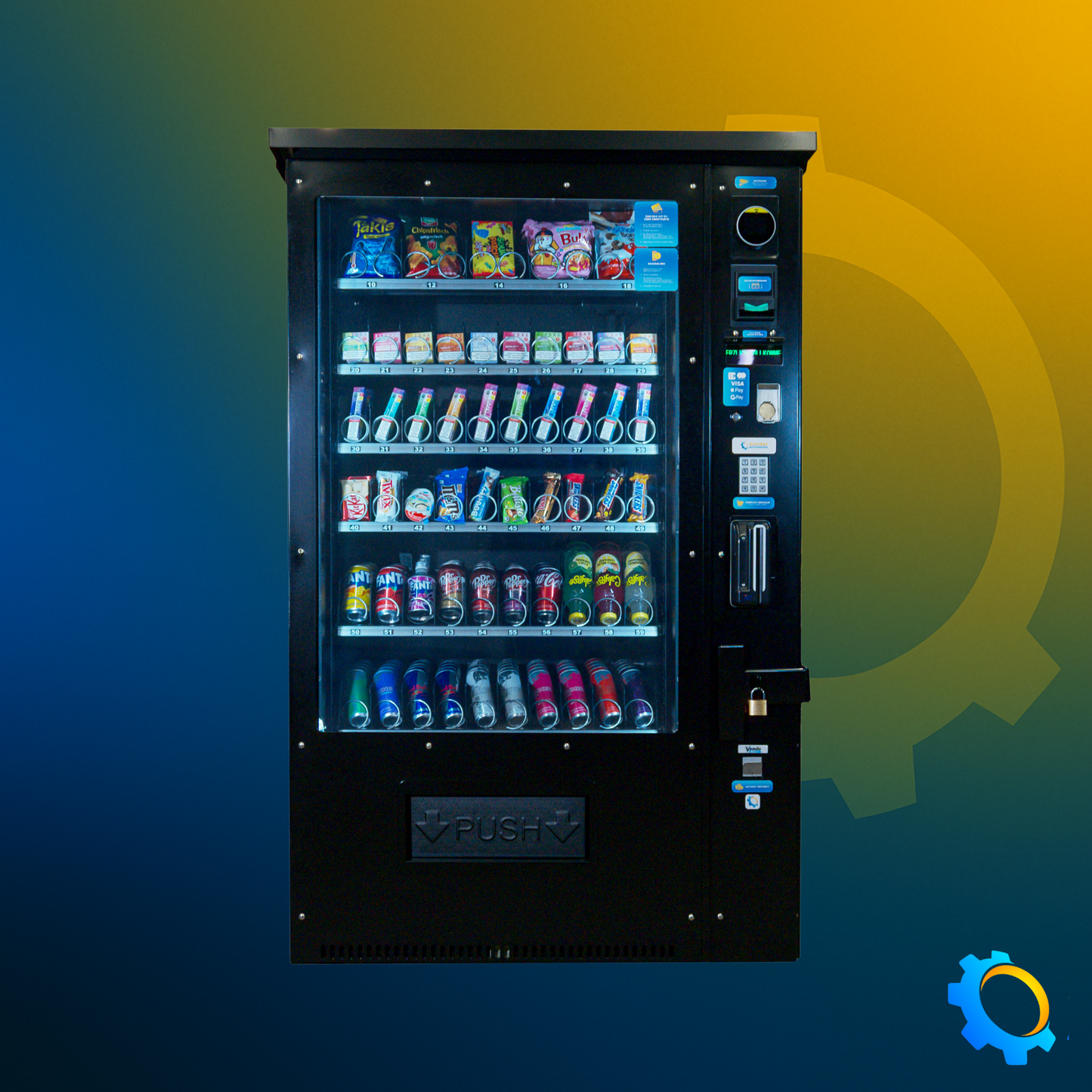 SchoberAutomaten-Edition Sanden Vendo SMX G-Snack 10 Outdoor