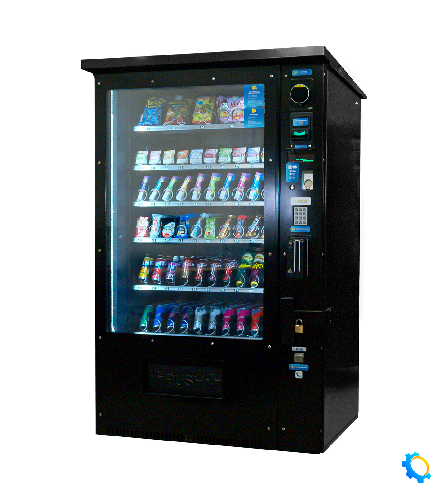 Sanden Vendo SMX G-Snack 10 Master-Slave Indoor Kombination